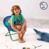 imageIdea Nuova Paw Patrol Chase Rubble and Marshall Toddler 19 Folding Saucer Chair with Metal Frame Ages 3Jurassic World