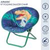 imageIdea Nuova Paw Patrol Chase Rubble and Marshall Toddler 19 Folding Saucer Chair with Metal Frame Ages 3Jurassic World