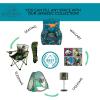 imageIdea Nuova Paw Patrol Chase Rubble and Marshall Toddler 19 Folding Saucer Chair with Metal Frame Ages 3Jurassic World