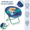 imageIdea Nuova Paw Patrol Chase Rubble and Marshall Toddler 19 Folding Saucer Chair with Metal Frame Ages 3Jurassic World