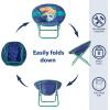 imageIdea Nuova Paw Patrol Chase Rubble and Marshall Toddler 19 Folding Saucer Chair with Metal Frame Ages 3Jurassic World