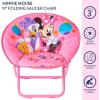 imageIdea Nuova Paw Patrol Chase Rubble and Marshall Toddler 19 Folding Saucer Chair with Metal Frame Ages 3Minnie Mouse Daisy Duck