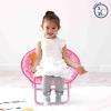 imageIdea Nuova Paw Patrol Chase Rubble and Marshall Toddler 19 Folding Saucer Chair with Metal Frame Ages 3Paw Patrol  Pink