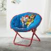 imageIdea Nuova Paw Patrol Chase Rubble and Marshall Toddler 19 Folding Saucer Chair with Metal Frame Ages 3Paw Patrol
