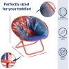 imageIdea Nuova Paw Patrol Chase Rubble and Marshall Toddler 19 Folding Saucer Chair with Metal Frame Ages 3Spiderman Red