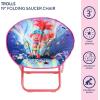imageIdea Nuova Paw Patrol Chase Rubble and Marshall Toddler 19 Folding Saucer Chair with Metal Frame Ages 3Trolls Purple