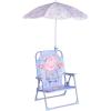 imageIdea Nuova Baby Shark Kids Outdoor Chair with Umbrella  Adjustable Portable Perfect for Beach or PoolPeppa Pig