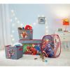 imageIdea Nuova Paw Patrol 4 Piece Storage Solution Set with Pop Up Hamper Collapsible Storage Trunk and 2 Nestable Storage BinsAvengers