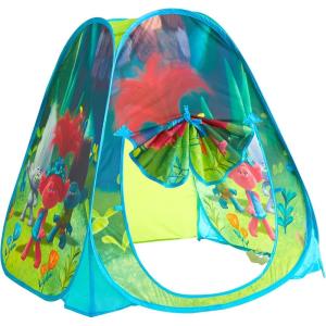 imageBaby Shark Collapsible PopUp Play Tent for Kids28quotx28quotx30quot IndoorOutdoor FunTrolls