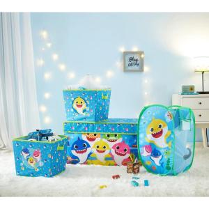 imageIdea Nuova Paw Patrol 4 Piece Storage Solution Set with Pop Up Hamper Collapsible Storage Trunk and 2 Nestable Storage BinsBaby Shark