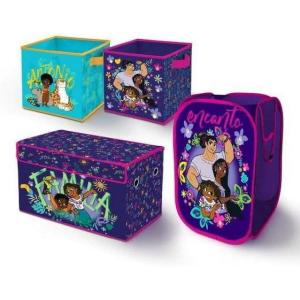 imageIdea Nuova Paw Patrol 4 Piece Storage Solution Set with Pop Up Hamper Collapsible Storage Trunk and 2 Nestable Storage BinsEncanto