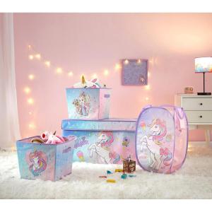 imageIdea Nuova Paw Patrol 4 Piece Storage Solution Set with Pop Up Hamper Collapsible Storage Trunk and 2 Nestable Storage BinsJojo Siwa