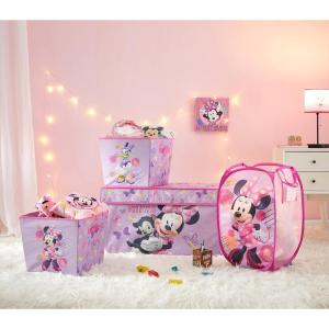 imageIdea Nuova Paw Patrol 4 Piece Storage Solution Set with Pop Up Hamper Collapsible Storage Trunk and 2 Nestable Storage BinsMinnie Mouse