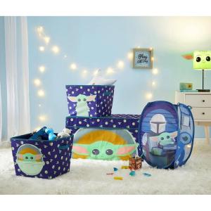 imageIdea Nuova Paw Patrol 4 Piece Storage Solution Set with Pop Up Hamper Collapsible Storage Trunk and 2 Nestable Storage BinsStar Warsthe Mandalorian