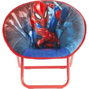 imageIdea Nuova Paw Patrol Chase Rubble and Marshall Toddler 19 Folding Saucer Chair with Metal Frame Ages 3Spiderman Red