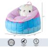 imageIdea Nuova Jurassic World Hillside by pod Plush Kids Bean Bag Chair 24quot Hx24 Hx17 H LargeGabbys Dollhouse