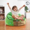 imageIdea Nuova Jurassic World Hillside by pod Plush Kids Bean Bag Chair 24quot Hx24 Hx17 H LargeMinecraft