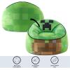 imageIdea Nuova Jurassic World Hillside by pod Plush Kids Bean Bag Chair 24quot Hx24 Hx17 H LargeMinecraft