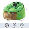 imageIdea Nuova Jurassic World Hillside by pod Plush Kids Bean Bag Chair 24quot Hx24 Hx17 H LargeMinecraft