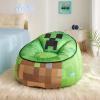 imageIdea Nuova Jurassic World Hillside by pod Plush Kids Bean Bag Chair 24quot Hx24 Hx17 H LargeMinecraft