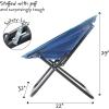 imageIdea Nuova Jurassic World Plush Folding Saucer Chair with 32quot Folding and Metal Frame for KidsTeensAdults LargeStar Wars Mandalorian