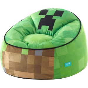 imageIdea Nuova Jurassic World Hillside by pod Plush Kids Bean Bag Chair 24quot Hx24 Hx17 H LargeMinecraft