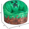 imageDisney Minnie Mouse 3D Figural Oversized Round Back Bean Bag ChairGreen