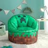 imageDisney Minnie Mouse 3D Figural Oversized Round Back Bean Bag ChairGreen
