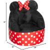 imageDisney Minnie Mouse 3D Figural Oversized Round Back Bean Bag ChairMinnie Mouse