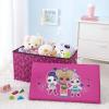 imageDisney Minnie Mouse Collapsible Toy Storage Bench and Ottoman  Durable and Functional 145quot H x 145quot D x 25quot L Perfect for Kids RoomsLol Surprise