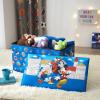 imageDisney Minnie Mouse Collapsible Toy Storage Bench and Ottoman  Durable and Functional 145quot H x 145quot D x 25quot L Perfect for Kids RoomsMickey Mouse