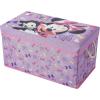 imageDisney Minnie Mouse Collapsible Toy Storage Bench and Ottoman  Durable and Functional 145quot H x 145quot D x 25quot L Perfect for Kids RoomsMinnie Mouse