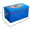 imageDisney Minnie Mouse Collapsible Toy Storage Bench and Ottoman  Durable and Functional 145quot H x 145quot D x 25quot L Perfect for Kids RoomsPaw Patrol