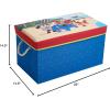 imageDisney Minnie Mouse Collapsible Toy Storage Bench and Ottoman  Durable and Functional 145quot H x 145quot D x 25quot L Perfect for Kids RoomsRyans World