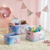 imageIdea Nuova Batman 3 Piece Nestable Rectangular Storage Bins with Grommet Handles for Organizing Toys Games Clothes in Nursery Playroom Bedroom BathroomJojo Siwa