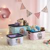 imageIdea Nuova Batman 3 Piece Nestable Rectangular Storage Bins with Grommet Handles for Organizing Toys Games Clothes in Nursery Playroom Bedroom BathroomLol Surprise
