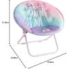 imageIdea Nuova Batman Folding Lounge and Gaming Saucer Chair Polyester 29quot H x 32quot W x 22quot D 16quotD x 19quotH 14quot from floorFrozen 2