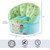 imageIdea Nuova Cocomelon Blue Round Bean Bag Chair for Kids Ages 3 LargeCocomelon