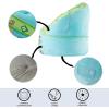 imageIdea Nuova Cocomelon Blue Round Bean Bag Chair for Kids Ages 3 LargeCocomelon