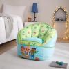 imageIdea Nuova Cocomelon Blue Round Bean Bag Chair for Kids Ages 3 LargeCocomelon