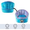 imageIdea Nuova Cocomelon Blue Round Bean Bag Chair for Kids Ages 3 LargeEncanto