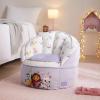 imageIdea Nuova Cocomelon Blue Round Bean Bag Chair for Kids Ages 3 LargeGabbys Dollhouse