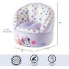 imageIdea Nuova Cocomelon Blue Round Bean Bag Chair for Kids Ages 3 LargeMinnie Mouse