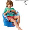 imageIdea Nuova Cocomelon Blue Round Bean Bag Chair for Kids Ages 3 LargeSpidey and His Amazing Friends