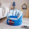imageIdea Nuova Cocomelon Blue Round Bean Bag Chair for Kids Ages 3 LargeSpidey and His Amazing Friends