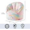 imageIdea Nuova Cocomelon Blue Round Bean Bag Chair for Kids Ages 3 LargeUnicorn