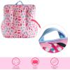 imageIdea Nuova Cocomelon Kids Mink Plush Bean Bag Chair with Piping ampamp Top Carry Handle  LargeMinnie Mouse