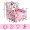 imageIdea Nuova Cocomelon Kids Mink Plush Bean Bag Chair with Piping ampamp Top Carry Handle  LargeMinnie Mouse