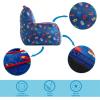imageIdea Nuova Cocomelon Kids Mink Plush Bean Bag Chair with Piping ampamp Top Carry Handle  LargeSuper Mario