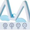 imageIdea Nuova Disney Stitch Neon Figural LED Hanging Wall ArtBedroomKids Room Wall Dcor68quotx11quotBluey